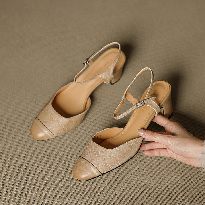 Tacones de Cuero Auténtico Valery - Van Moreau Utrecht