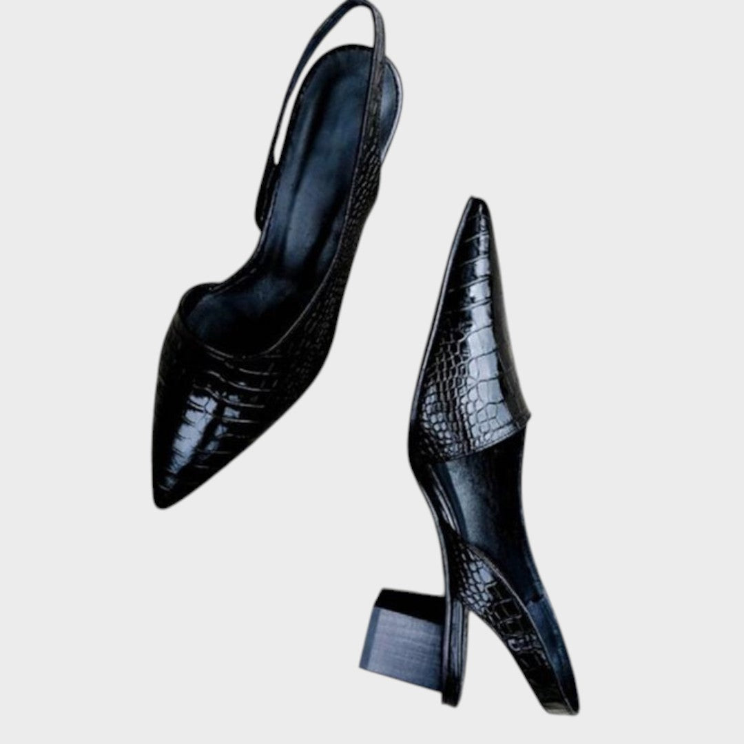 Mirela | Tacones de Piel - Van Moreau Utrecht