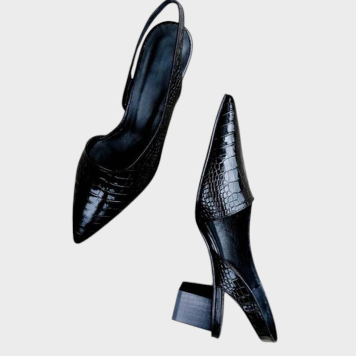 Mirela | Tacones de Piel - Van Moreau Utrecht