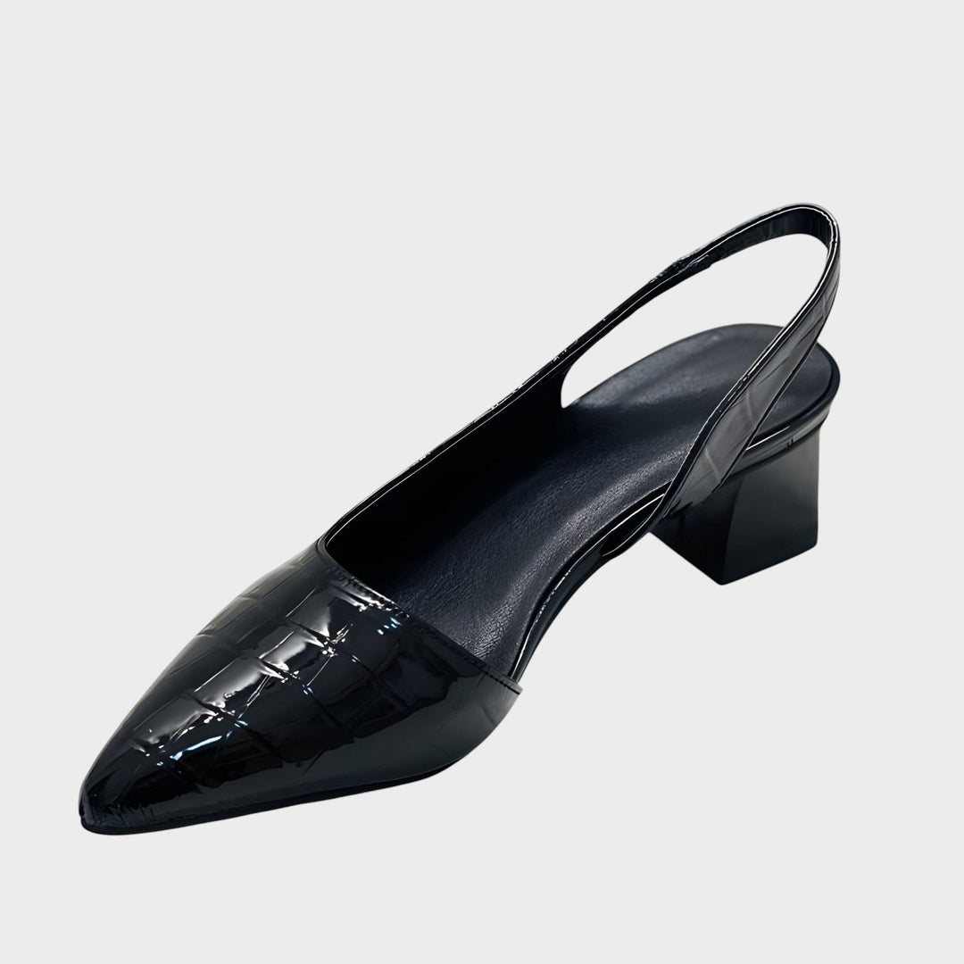 Mirela | Tacones de Piel - Van Moreau Utrecht