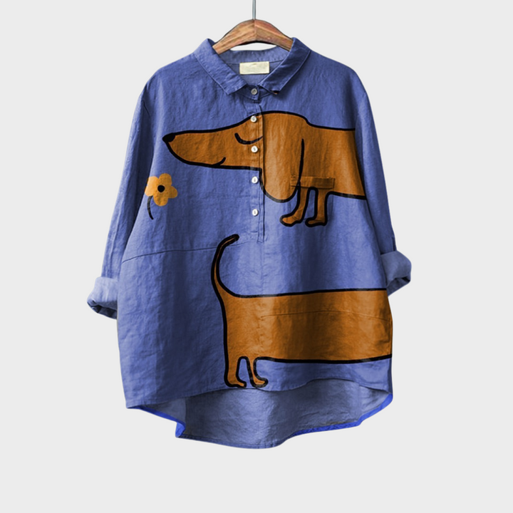 Amélie | Elegante Camisa de Verano - Van Moreau Utrecht