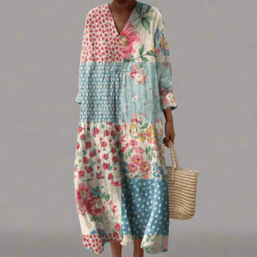 Lara | Vestido mediterráneo - Van Moreau Utrecht