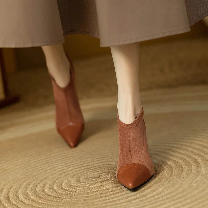 Tacones de Cuero Genuino Veronica - Van Moreau Utrecht