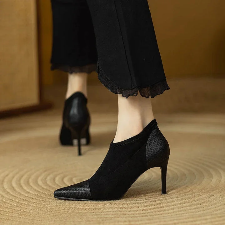 Tacones de Cuero Genuino Veronica - Van Moreau Utrecht