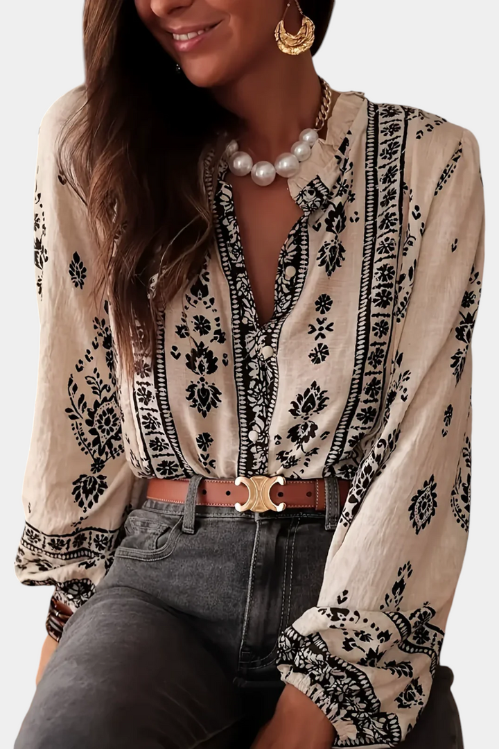 Blusa Wild Sage - Van Moreau Utrecht