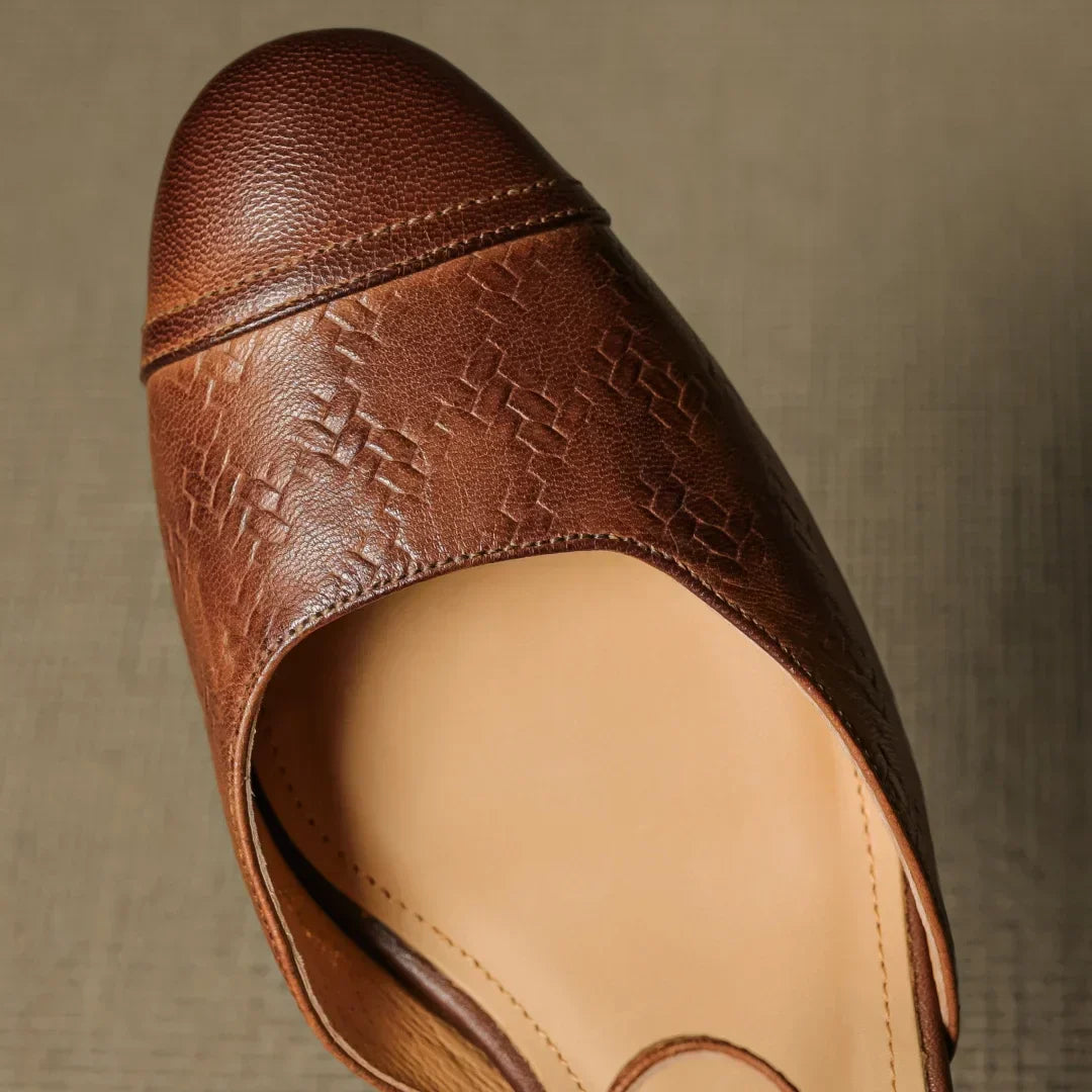 Tacones de Cuero Auténtico Valery - Van Moreau Utrecht