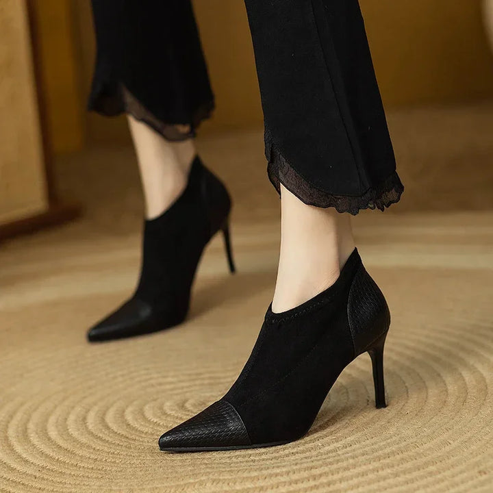 Tacones de Cuero Genuino Veronica - Van Moreau Utrecht