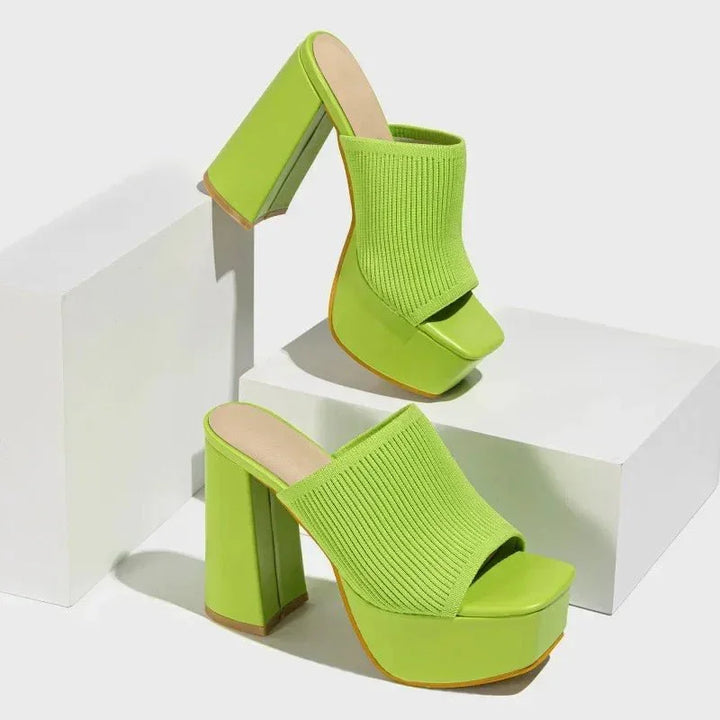 Tacones Block Penélope - Van Moreau Utrecht