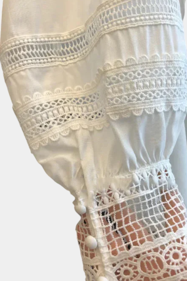 Blusa de Encaje Vicenza - Van Moreau Utrecht