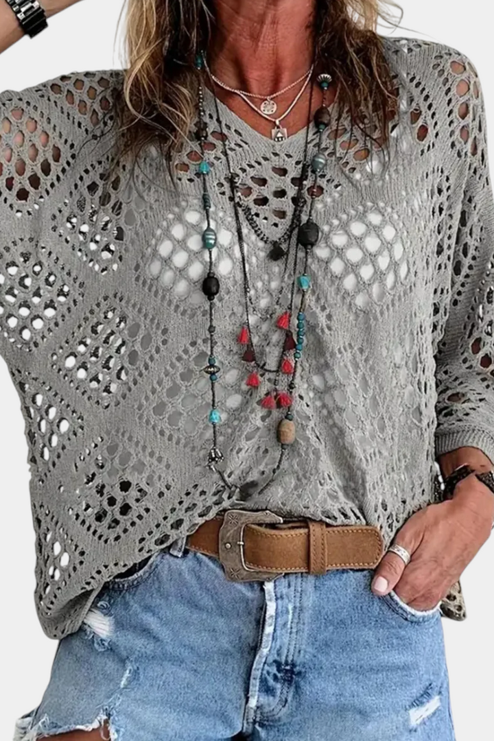 Blusa de Encaje Fern - Van Moreau Utrecht