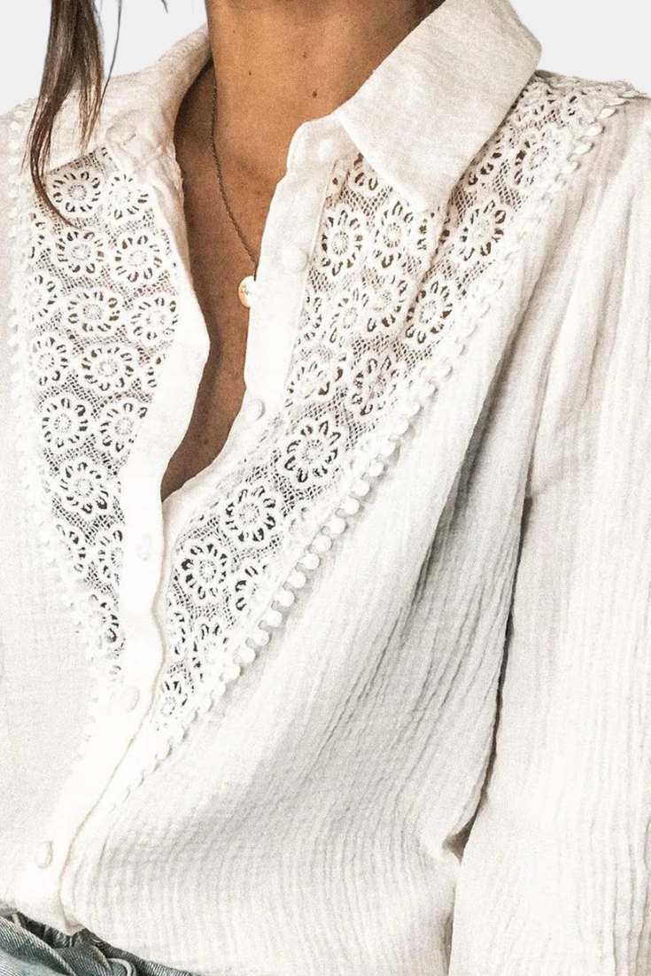 Blusa de Encaje Tess - Van Moreau Utrecht