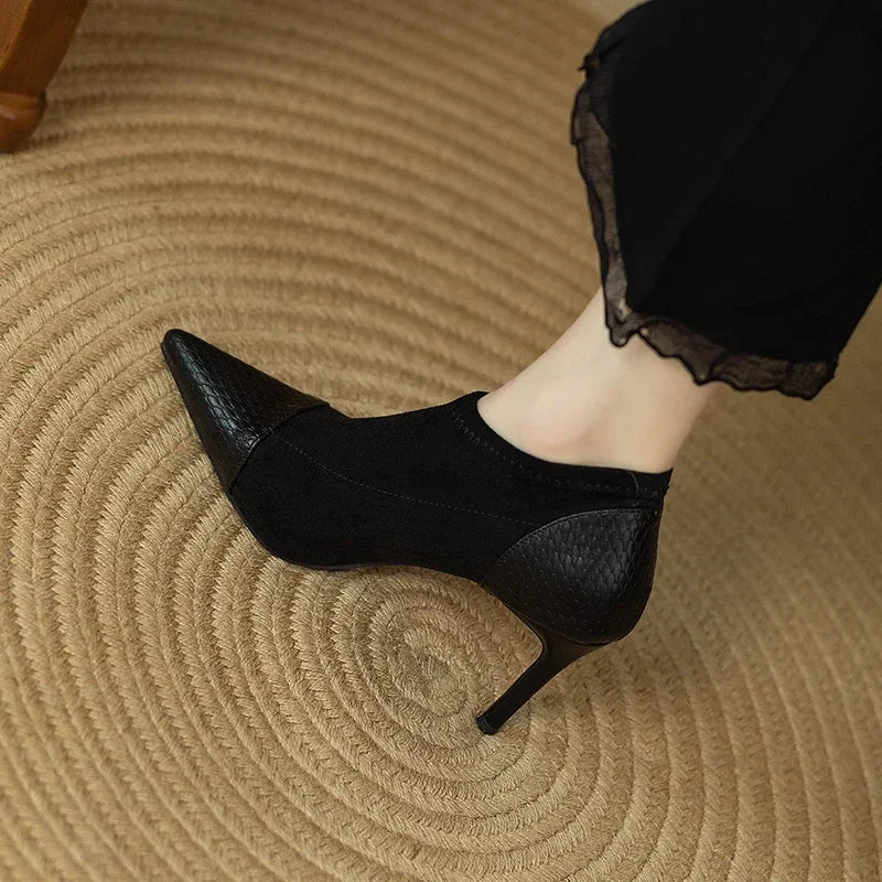 Tacones de Cuero Genuino Veronica - Van Moreau Utrecht