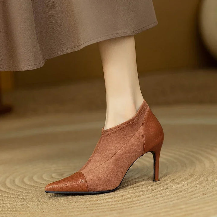 Tacones de Cuero Genuino Veronica - Van Moreau Utrecht