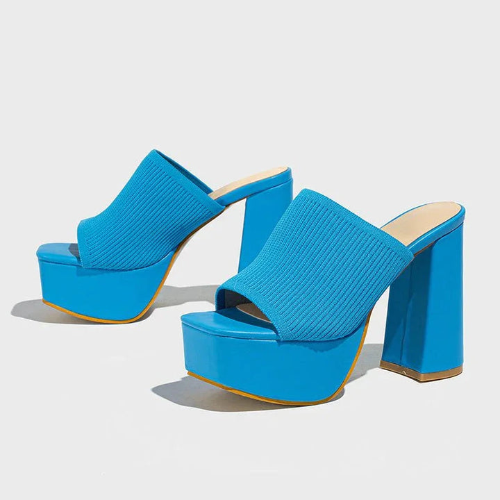 Tacones Block Penélope - Van Moreau Utrecht