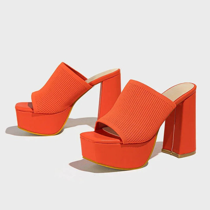 Tacones Block Penélope - Van Moreau Utrecht
