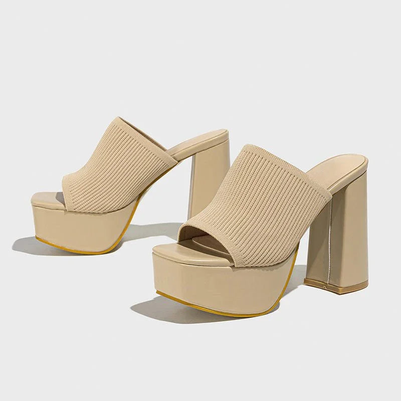 Tacones Block Penélope - Van Moreau Utrecht