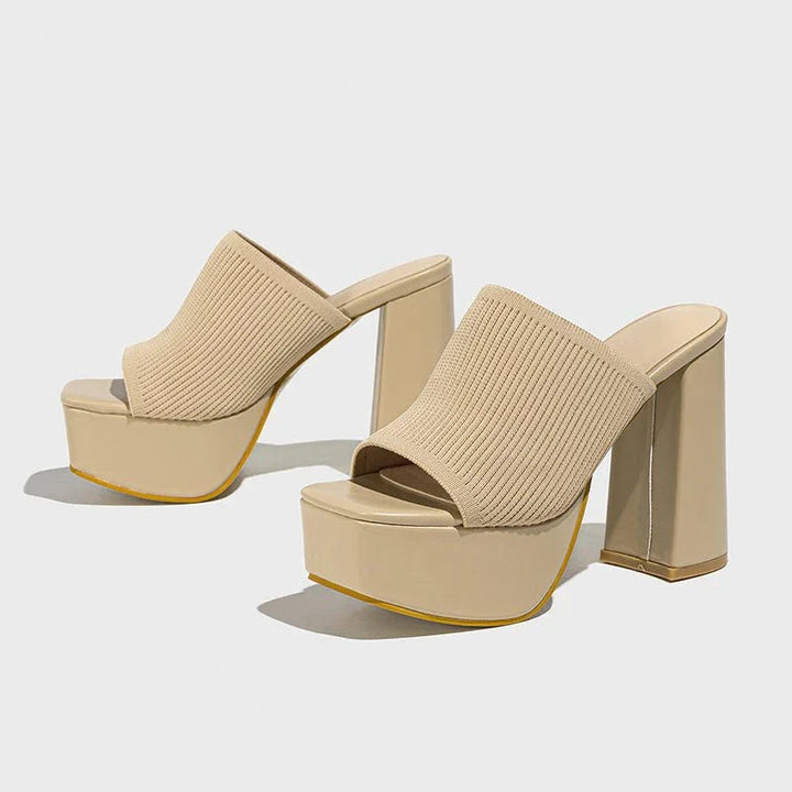 Tacones Block Penélope - Van Moreau Utrecht