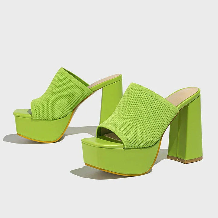 Tacones Block Penélope - Van Moreau Utrecht