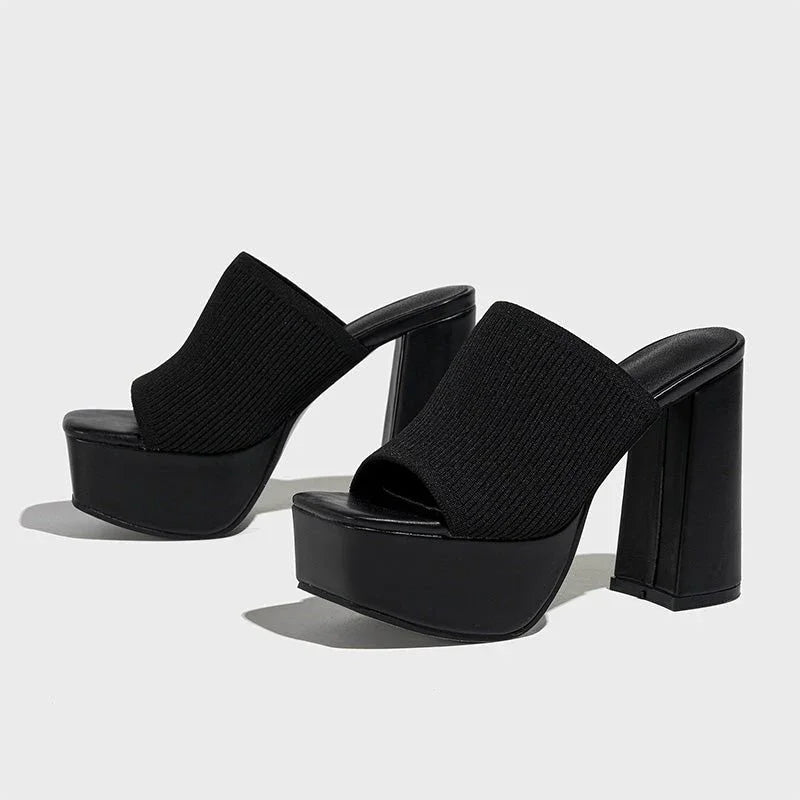 Tacones Block Penélope - Van Moreau Utrecht