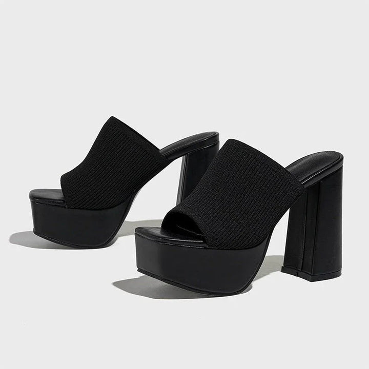 Tacones Block Penélope - Van Moreau Utrecht