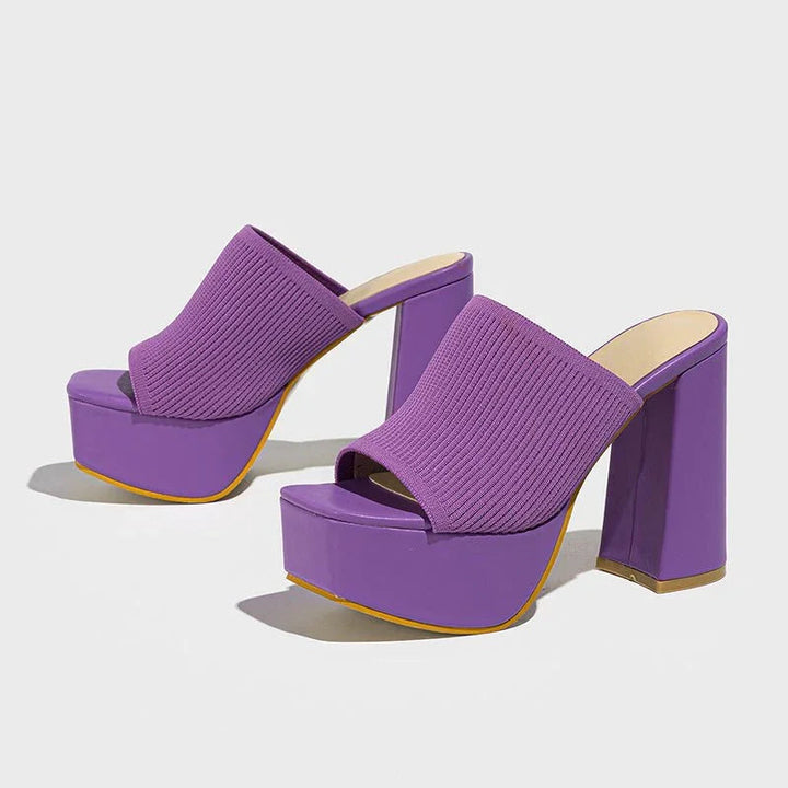Tacones Block Penélope - Van Moreau Utrecht