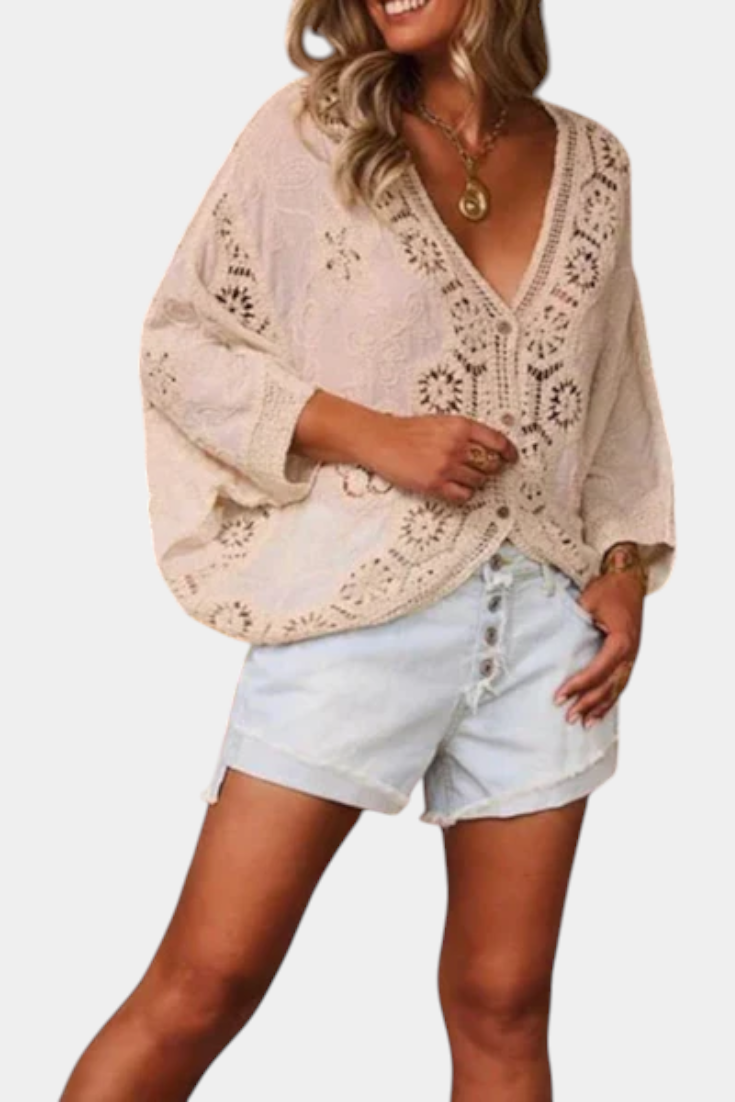 Blusa de Crochet Adele - Van Moreau Utrecht
