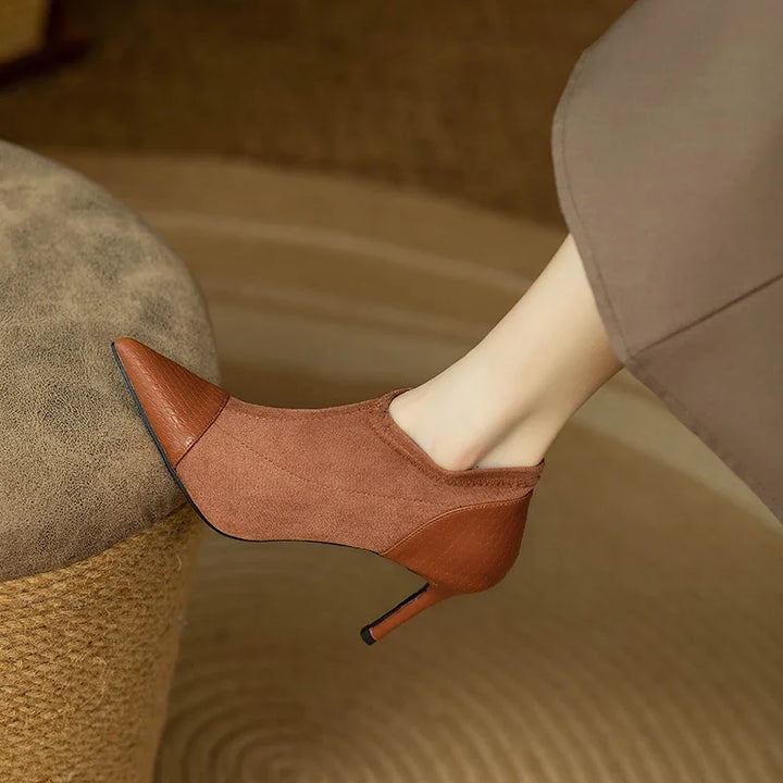 Tacones de Cuero Genuino Veronica - Van Moreau Utrecht