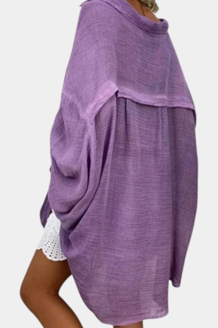 Melis Camisa Oversized - Van Moreau Utrecht