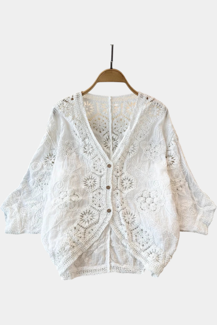 Blusa de Crochet Adele - Van Moreau Utrecht