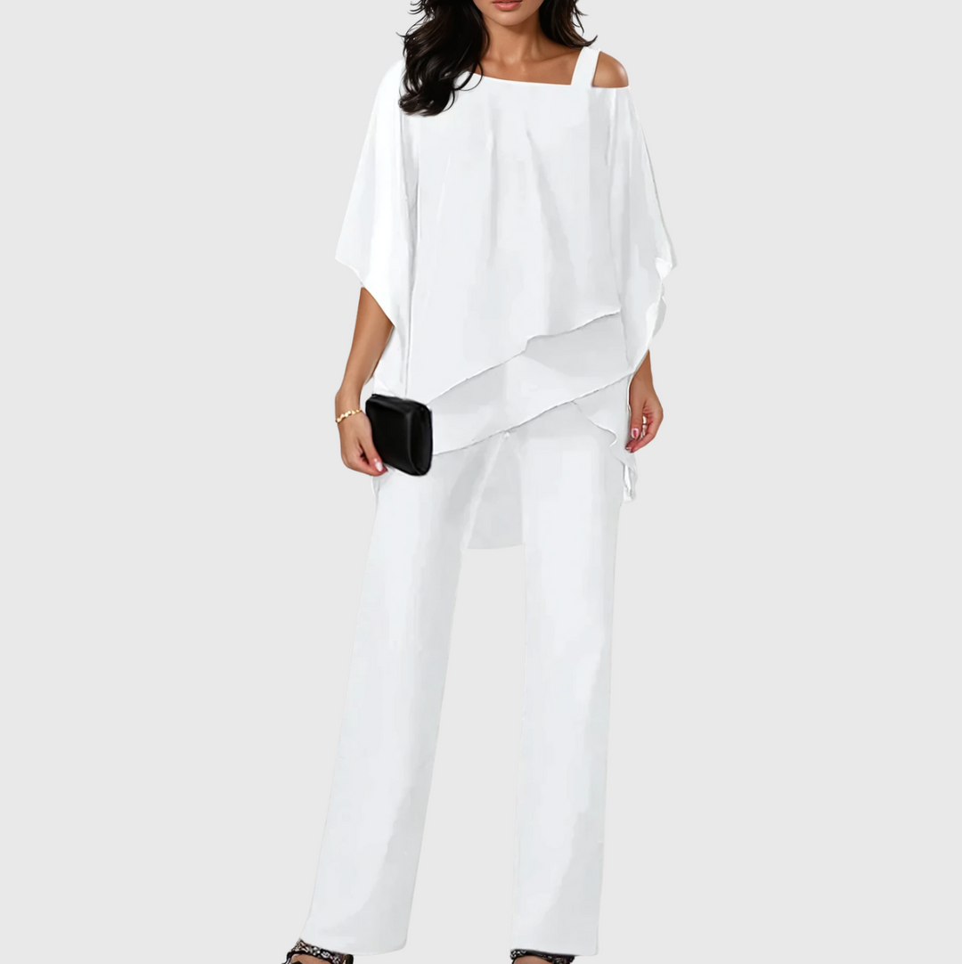 Gabrielle™ Conjunto de Dos Piezas en Capas - Van Moreau Utrecht