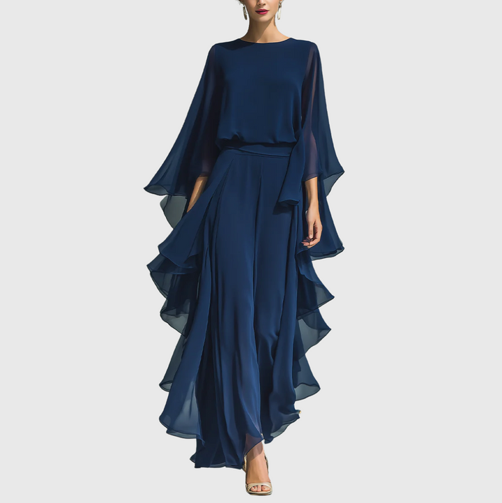 Aurelia | Mono de Noche Elegante y Fluido - Van Moreau Utrecht