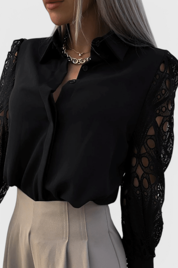 Tabitha Blusa Chic de Corte Relajado - Van Moreau Utrecht