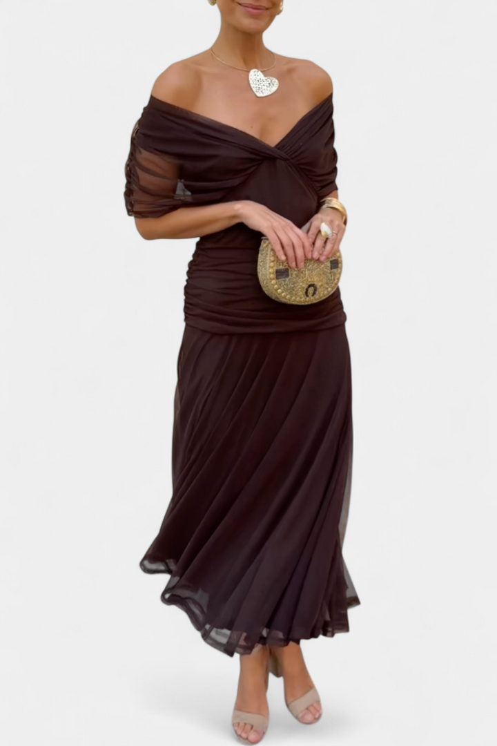 Alondra | Vestido largo - Van Moreau Utrecht