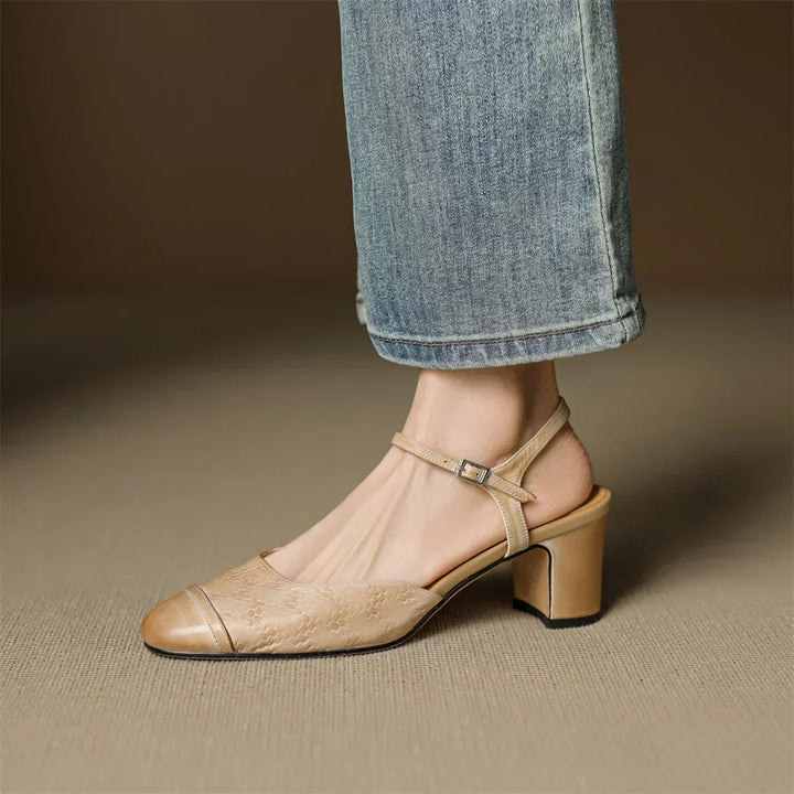 Tacones de Cuero Auténtico Valery - Van Moreau Utrecht
