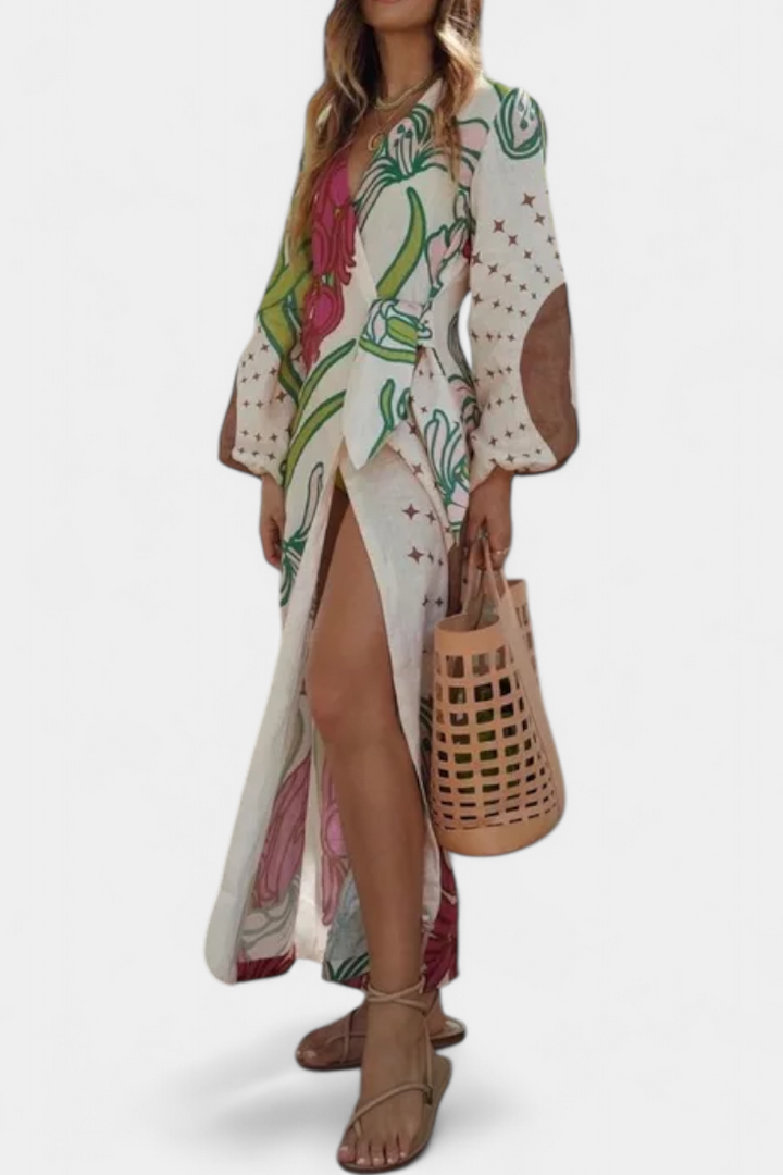 Fana | Vestido Floral - Van Moreau Utrecht