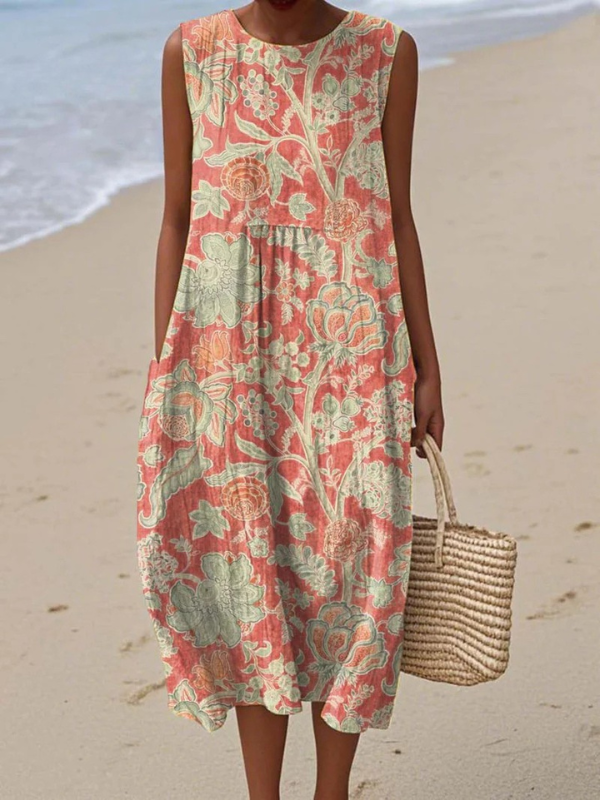 Beth | Vestido de verano ligero y sin mangas - Van Moreau Utrecht