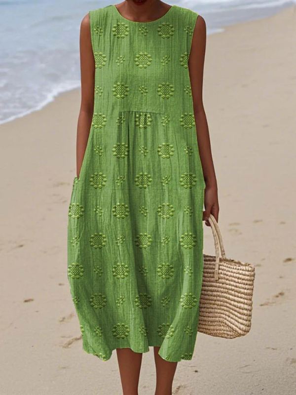 Sara | Vestido de verano ligero y sin mangas - Van Moreau Utrecht