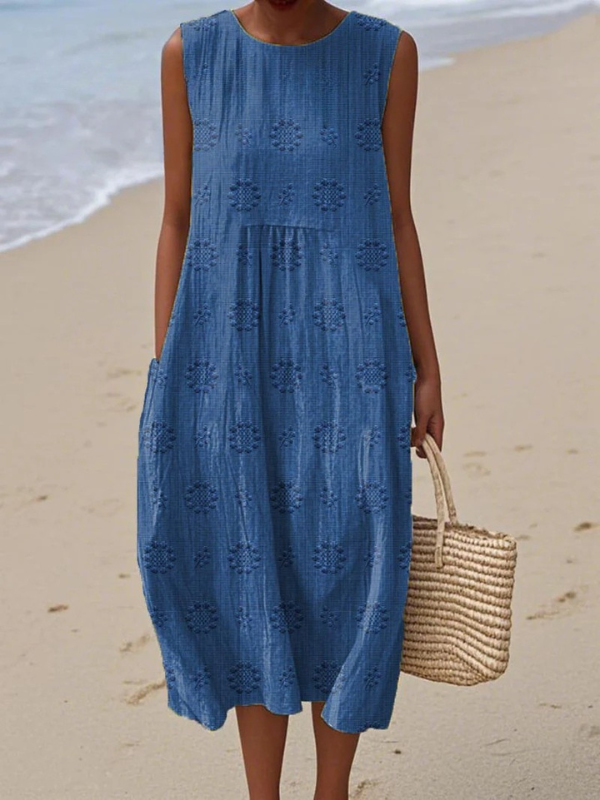 Sara | Vestido de verano ligero y sin mangas - Van Moreau Utrecht