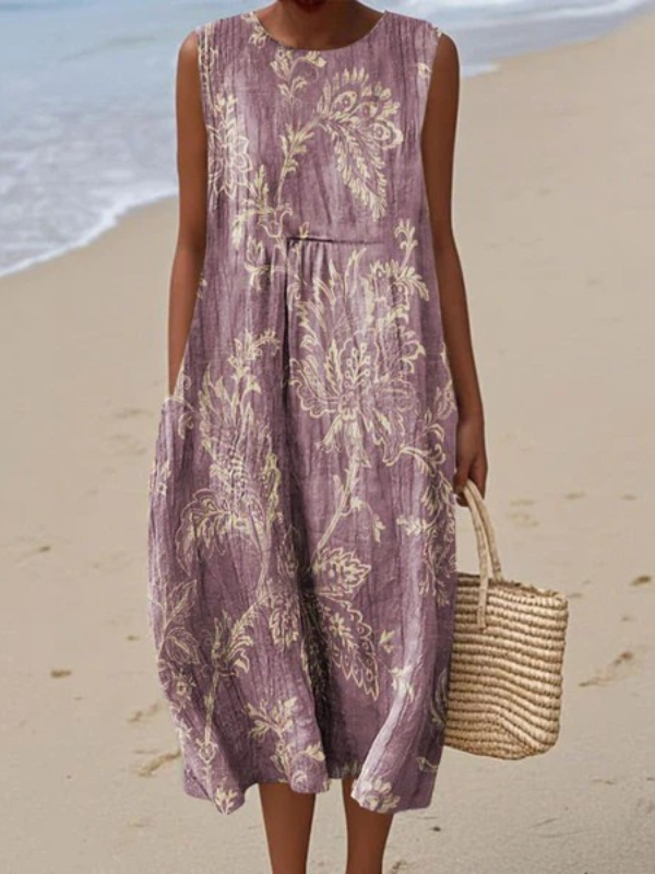 Mia | Vestido de verano ligero y sin mangas - Van Moreau Utrecht