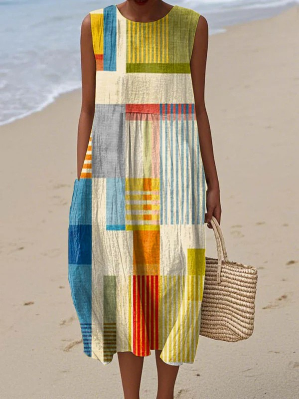 Eve | Vestido de verano ligero y sin mangas - Van Moreau Utrecht