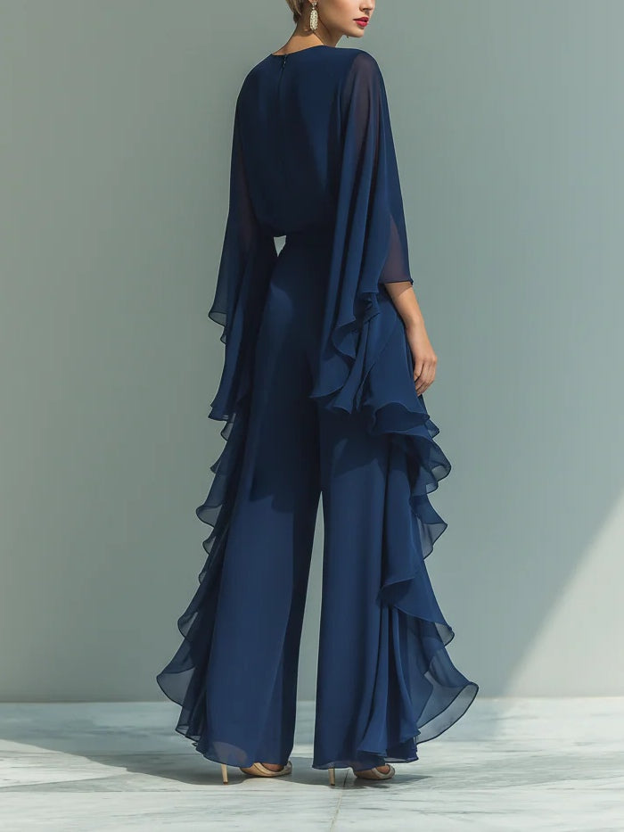 Aurelia | Mono de Noche Elegante y Fluido - Van Moreau Utrecht