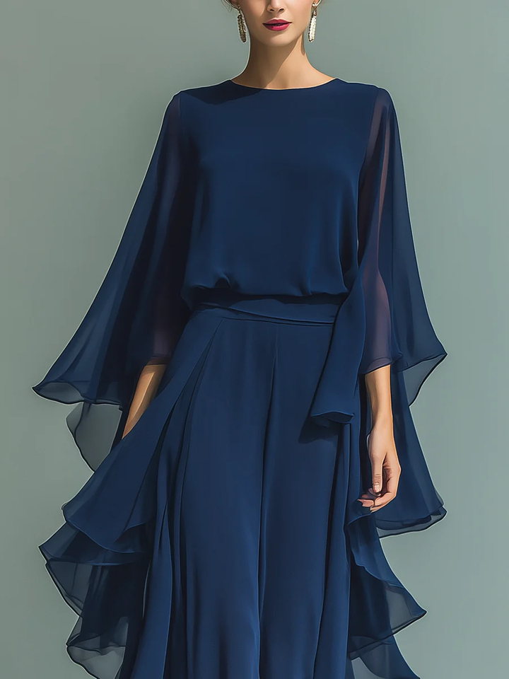Aurelia | Mono de Noche Elegante y Fluido - Van Moreau Utrecht