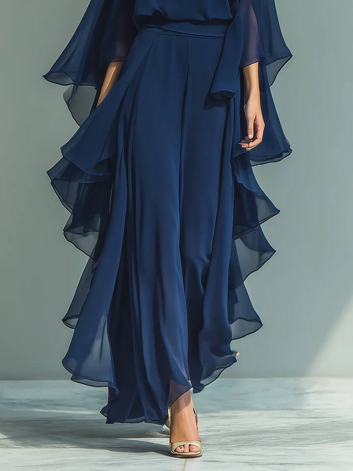 Aurelia | Mono de Noche Elegante y Fluido - Van Moreau Utrecht