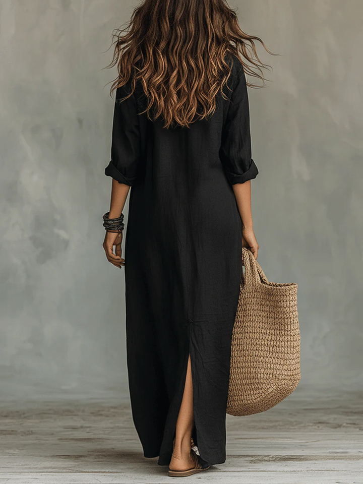 ISABEL – VESTIDO LARGO - Van Moreau Utrecht