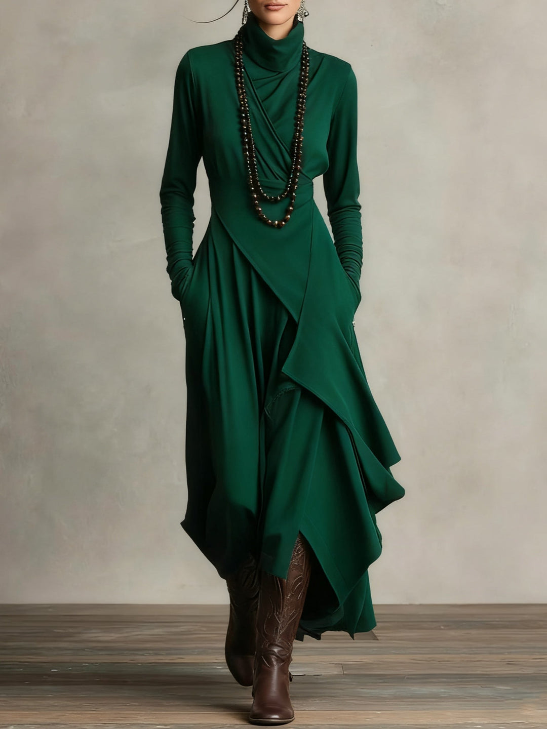 Donna – Timeless Midi Dress - Van Moreau Utrecht
