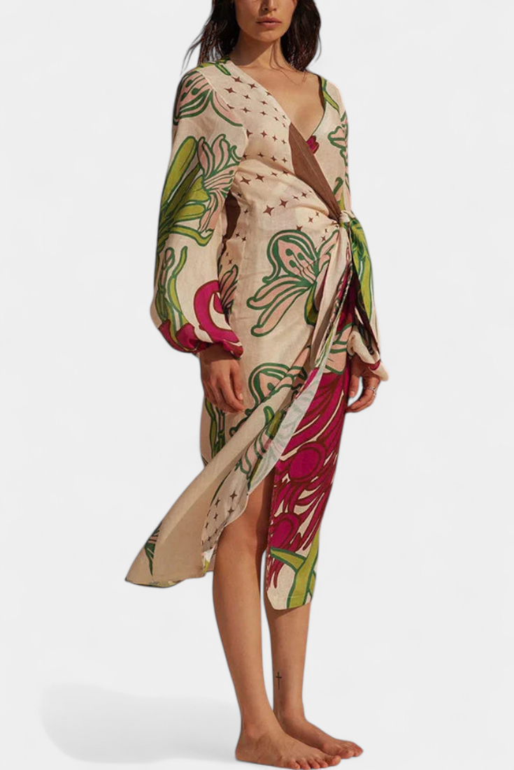 Fana | Vestido Floral - Van Moreau Utrecht