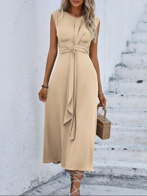 EMILIA – VESTIDO ELEGANTE CON LAZO - Van Moreau Utrecht