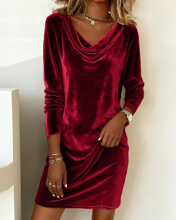 Luna™ | Vestido de terciopelo - Van Moreau Utrecht