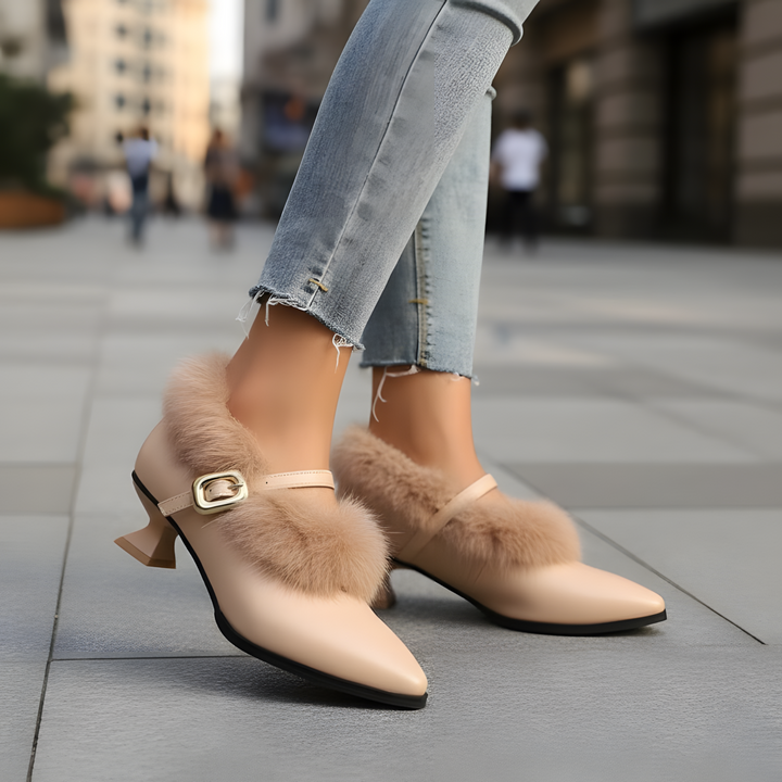 Tacones de Piel Velina - Van Moreau Utrecht