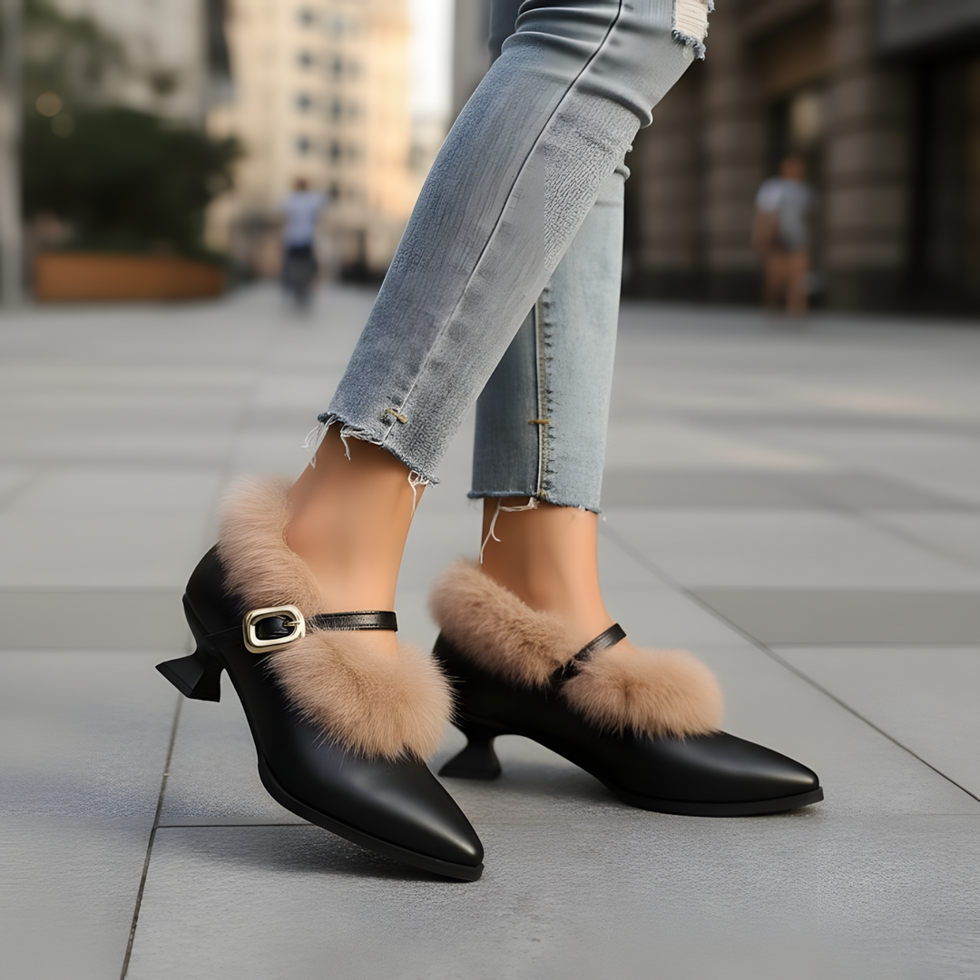Tacones de Piel Velina - Van Moreau Utrecht